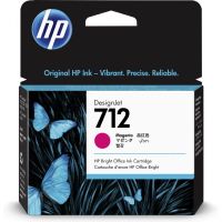 cartucho de tinta original hp 712 designjet magenta