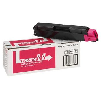 Kyocera TK-580M Original Magenta Toner Cartridge