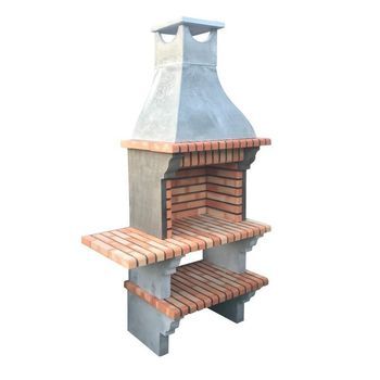 Barbacoa Petrus Con 1 Estante , De Obra