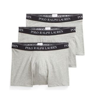Polo Ralph Lauren para hombre. 714835885005 Pack de 3 boxers 714835885005 gris (XL), Homewear, Algodón