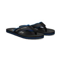 tommy hilfiger chanclas hombre - negro talla 42