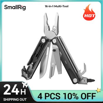 Kit multiherramientas plegable SmallRig 16 en 1 con lima de cuchillos y bolsa de transporte para llaves Herramientas de seguridad compactas 5294