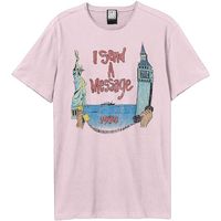 amplified clothing camiseta manga larga i send a message para mujer