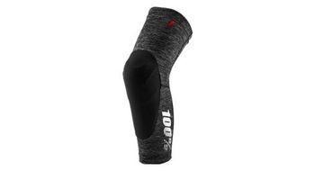 100  teratec knee guard grey heather black