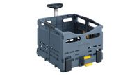 trolley tote folding mtx basket rear topeak black
