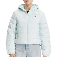 calvin klein jeans abrigo de plumas lightweight para mujer