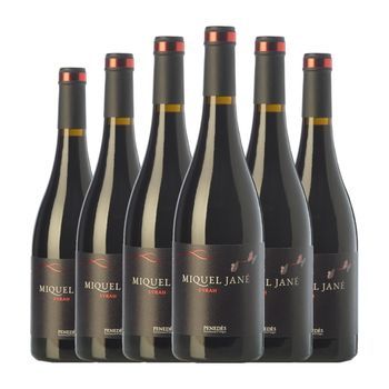 Miquel Jané Vino Tinto Penedès Joven 75 Cl 13.5% Vol. (pack De 6 Unidades)