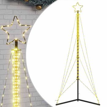 Árbol De Navidad | Decoraciones De Navidad Led 483 Leds Blanco Cálido 240 Cm