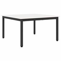 mesa de centro 80x80x45 cm madera - blanco