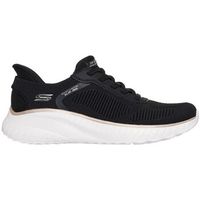 skechers zapatillas zapatilla deportiva slip-ins bobs squad chaos negra para mujer