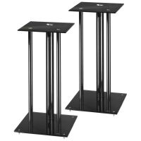 soporte de altavoz hama 00220881 negro 64 cm para suelo 2 unidades 30 kg