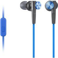 sony mdr-xb50apl headphones - blue blue