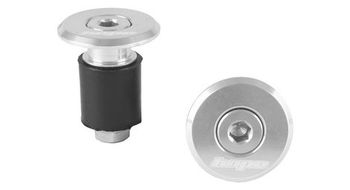 Hope grip doctor puntas de manillar plata