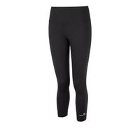 ronhill core crop mallas para correr mujeres-negroblanco