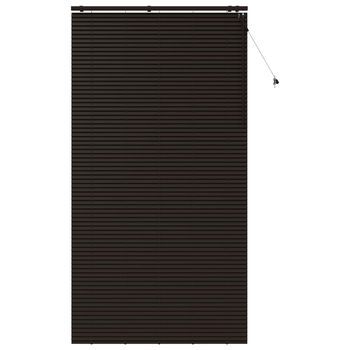 Persiana Veneciana Marrón Oscuro 125 X 250 Cm 35 Mm Vidaxl