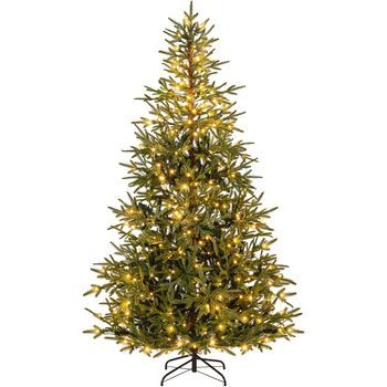 Árbol De Navidad Con Luces Incorporadas Costway (678 Puntas - 210cm)