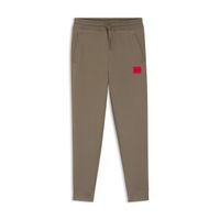 hugo red pantalones de chandal en felpa 50447963-032