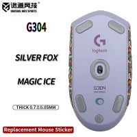 patines de raton inusualeswaysports pies logitech g304 superficie curvada ptfe anti colapso magic ice silver fox