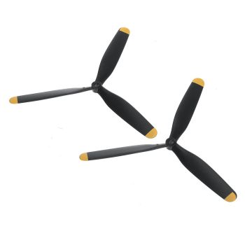 Cada Eachine F4U CORSAIR VMF-217 avión RC de 500 mm Piezas de repuesto Hélice de 3 palas Juego completo / Hélice de 3 pa