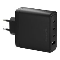 cargador dbramante1928 ci14eubl7231 interior 140w 3 puertos usb-c carga rapida negro