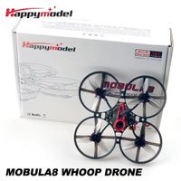 happymodel mobula8 mobula 8 1-2s 85mm micro dron quadcopter fpv whoop con receptor elrs x12 aio caddx ant motor sin escobillas ex1103