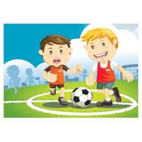papel pintado 3d - el equipo de los campeones 150x105 cm