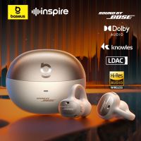 auriculares inalambricos baseus inspire xc1 con clip para la oreja bluetooth 61 alta resolucion auriculares abiertos tipo pendiente 4 microfonos auriculares con clip sonido bose
