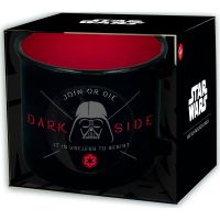 stor taza ceramica negra star wars darth vader