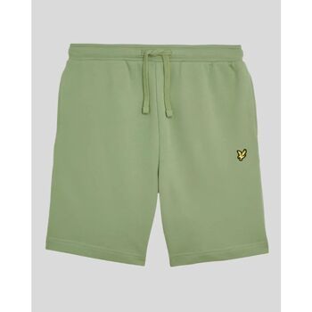 Lyle & Scott Short ML414VOG SWEAT SHORT-X576 SMOKE GREEN para hombre