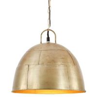 lampara colgante vintage redonda 25 w laton 31 cm e27 vidaxl