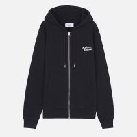 maison kitsune handwriting comfort cotton-jersey hoodie - s