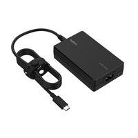 cargador universal de portatil belkin inc016glbk usb-c gan 100w pd cable 25m