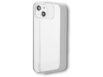 Funda móvil - ISY ISC-1026, Apple, iPhone 14 Plus, Transparente