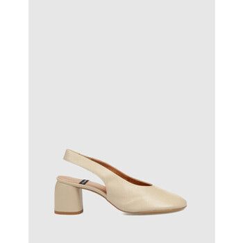 Angel Alarcon Zapatos de tacón SALÓN DESTALONADO 26068 BEIG para mujer