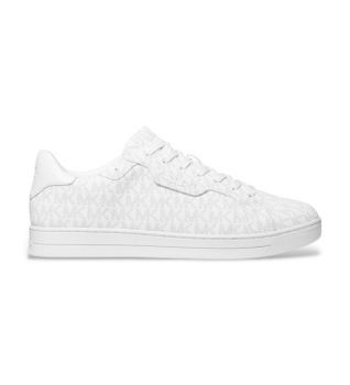 Michael Kors para hombre. 42S4KEFS1B Zapatillas Keating blanco (43.5), Plano, Cordones, Casual