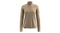 forro polar salewa puez waffle hybrid beige para mujer