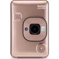 instax liplay digital instant camera - blush gold gold