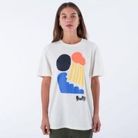 hurley tops y camisetas yoko sun tee para mujer