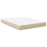 colchon de cama con colchon salvia 140 x 190 cm tela vidaxl