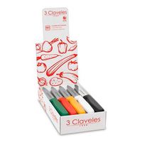 expositor 20 cuchillos verduras 3 claveles