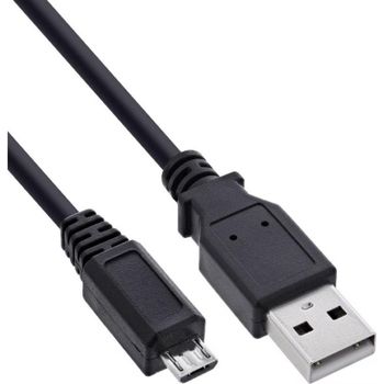 Cable Micro USB 2.0 InLine 0,3 m USB-A