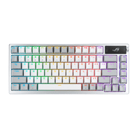teclado asus rog azoth blanco