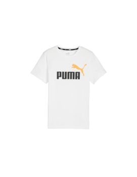 Camiseta Puma Essentials+ 2 Col Blanco Infantil