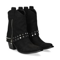exe botines con tacon mujer - negro talla 38