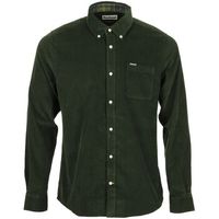 barbour camisa manga larga ramsey tailored cord shirt para hombre