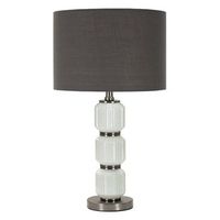 lampara de mesa de cristal cm o 325x57