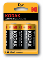 pila kodak alcalina xtralife d lr20 blister2 ecotasas incluidas