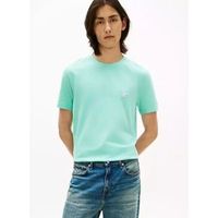 tommy hilfiger camiseta mw0mw43066-csr artic aqua para hombre