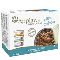 applaws kitten food 70g - mixed pack 24 x 70g