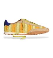 hoff para mujer 12661025 zapatillas bridge woven mimosa amarillo 40 tela plano cordones casual